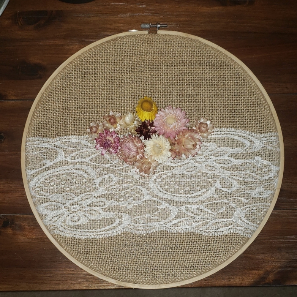 Real Flowers Wall decor